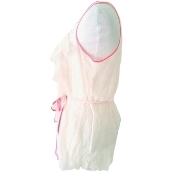 💥NWT💥 J.CREW NEON PIPING NET TOP SZ L 14 - Picture 6 of 8